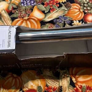 Glacier Chrome Assist Bar - Silver Safety Support